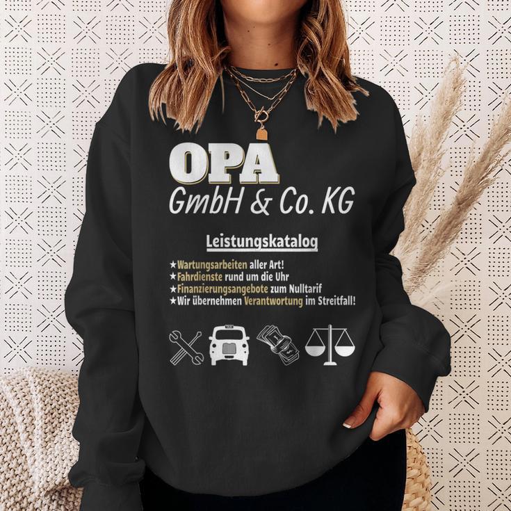 'Das Geschenk Für Den Großfater Opa Gmbh' 'The For The Grandfather Grandpa Gmbh Sweatshirt Geschenke für Sie