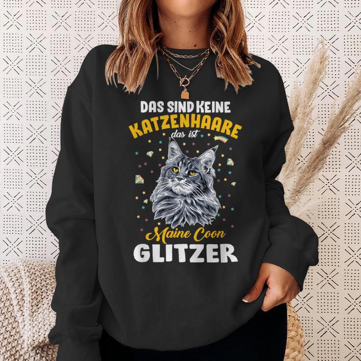 Das Sind Keine Katzenhaare Cat Lovers Cat Main Coon Sweatshirt Geschenke für Sie