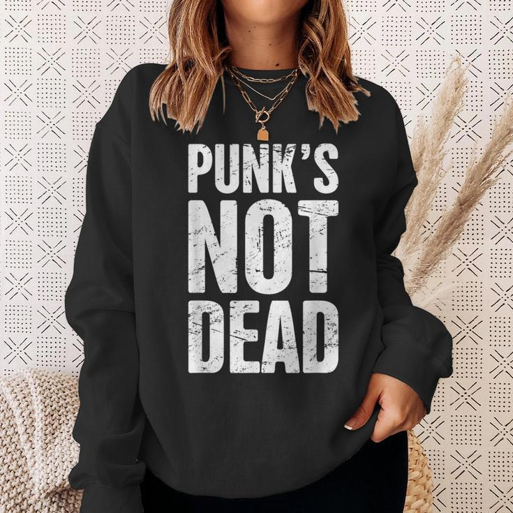 Dead Punk Rock Band & Hardcore Punk Rock Sweatshirt Gifts for Her