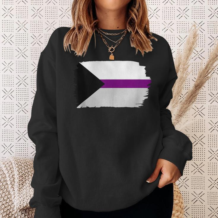 Demisexual Flag Pride Flag Lgbtq Pride Sweatshirt Gifts for Her