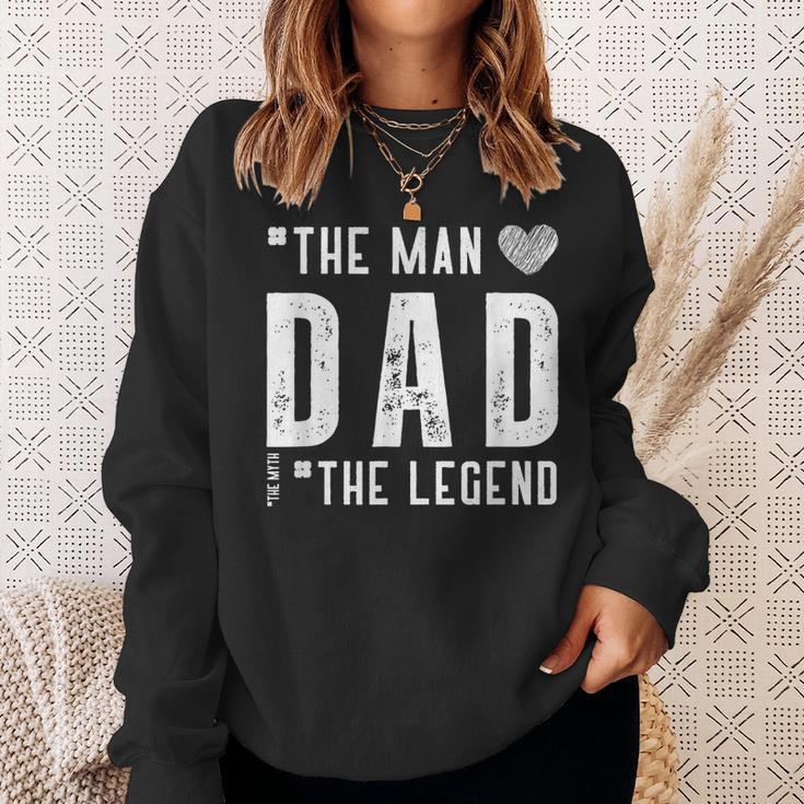 Der Mann Die Legende Der Mythos Das Sprichworton Papaater Sweatshirt Geschenke für Sie