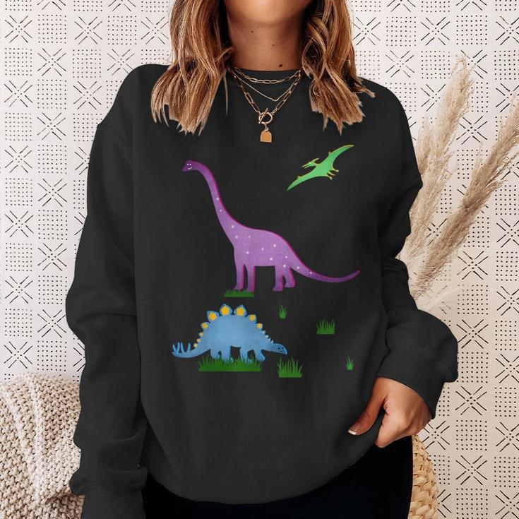 Dinosaur For Children And Adults Brachiosaurus Sweatshirt Geschenke für Sie
