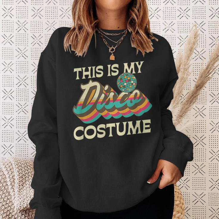 This Is My Disco Costume 70S 80S Retro Disco Party Sweatshirt Gifts for Her