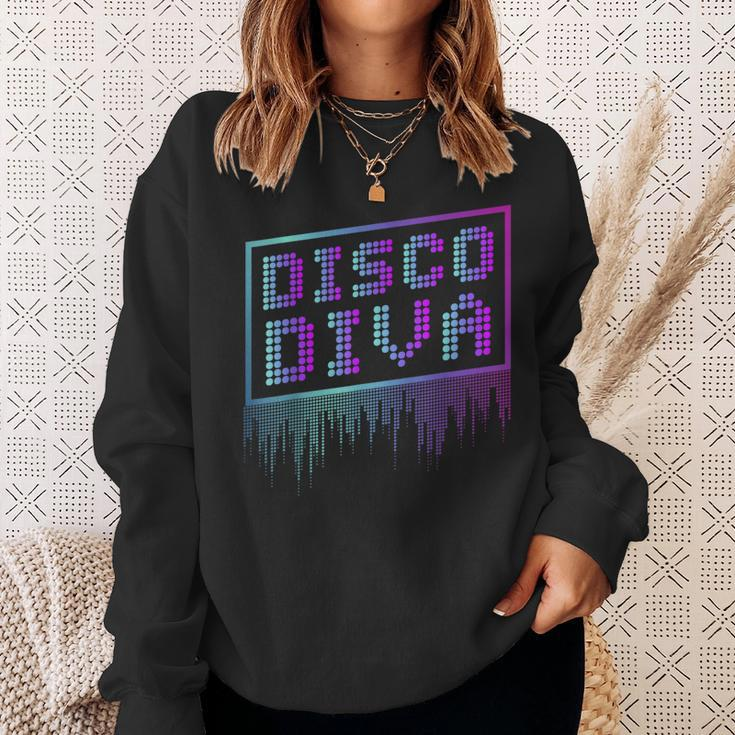 Disco Diva Retro 70S Vintage 80S Sweatshirt Gifts for Her