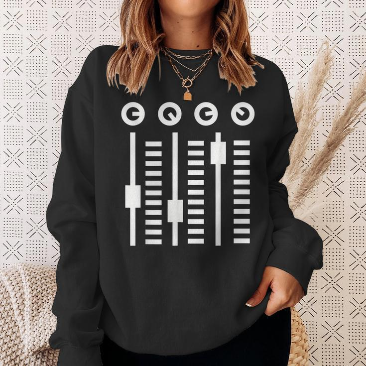Dj Mixing Console Sweatshirt Gifts for Her