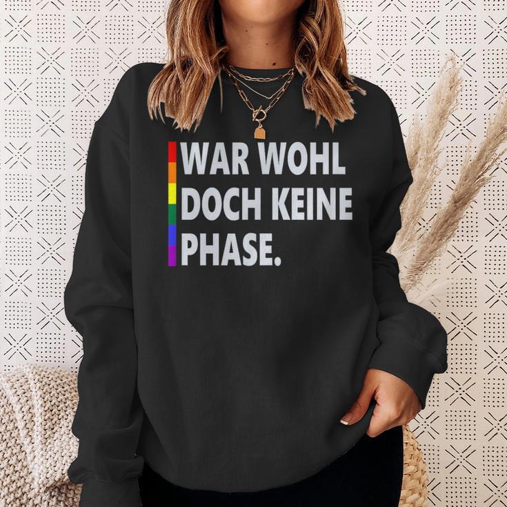 Doch Keine Phase Lgbt Queer Csd Gay Pride Flag Lgbt Sweatshirt Geschenke für Sie