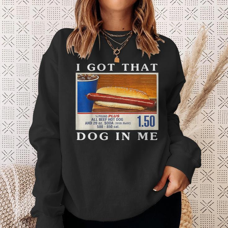 I Got That Dog In Me Hot Dogs Combo Sweatshirt Gifts for Her
