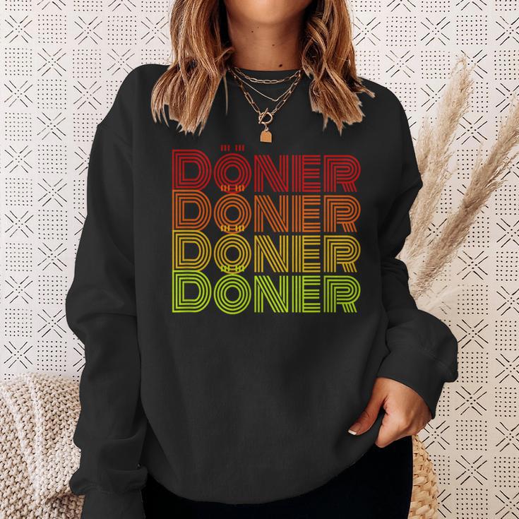 Doner Kebab Retro Sweatshirt Geschenke für Sie