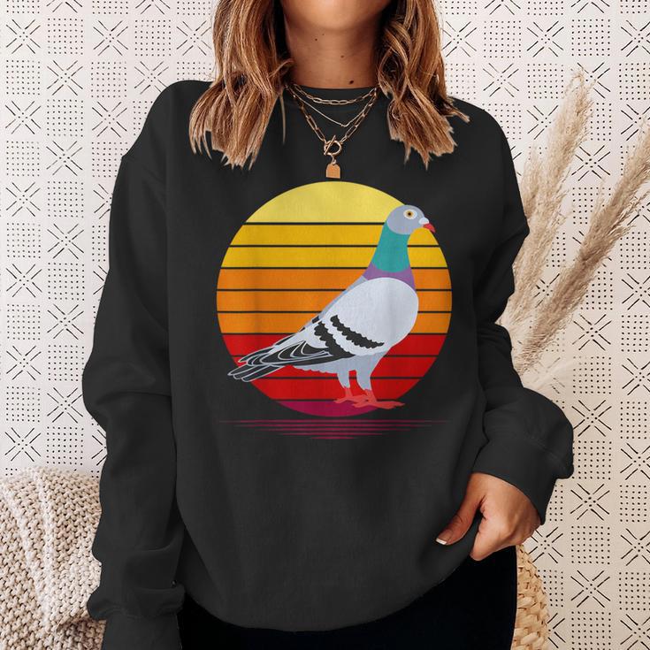 Dove Vintage Retro Dove Fancier Sweatshirt Geschenke für Sie