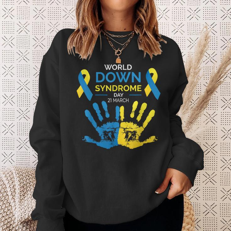 Down Syndrome Awareness Great World Down Syndrome Day 2024 Sweatshirt Gifts for Her