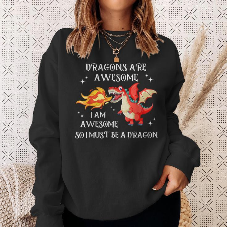 Drachen Sind Großartig Ich Bin Ein Drache-Geschenke Für Sweatshirt Geschenke für Sie