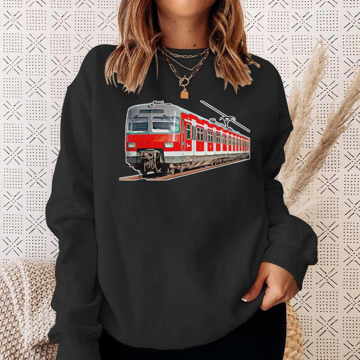 Driftzug Bahn Railenverkehr Travel Train Railway Sweatshirt Geschenke für Sie