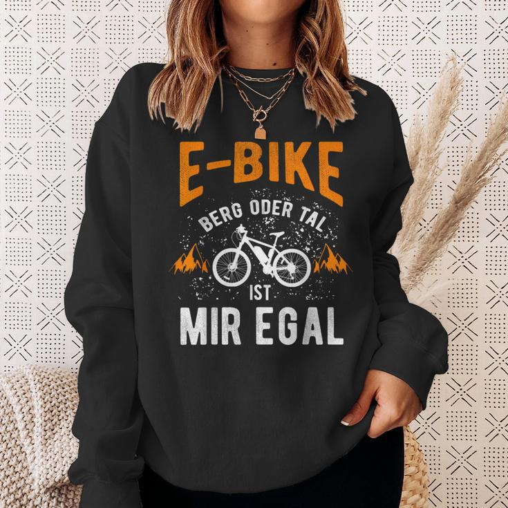 E-Bike Bicycle E Bike Electric Bicycle Man Slogan Sweatshirt Geschenke für Sie