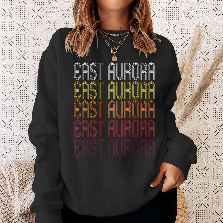East Aurora Ny Vintage Style New York Sweatshirt Gifts for Her