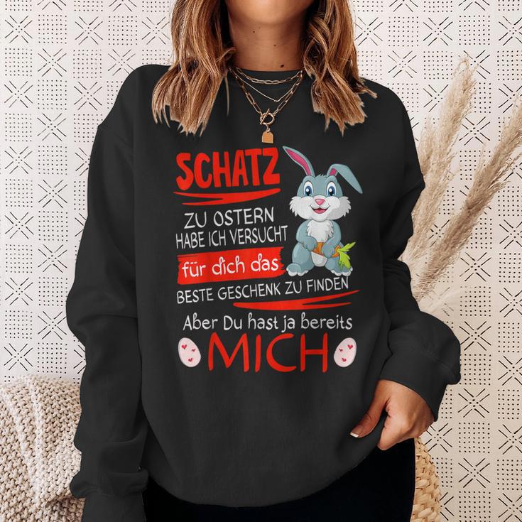 Easter Bunny Schatz Ich Habeersucht Partner Rabbit Man & Frau Sweatshirt Geschenke für Sie