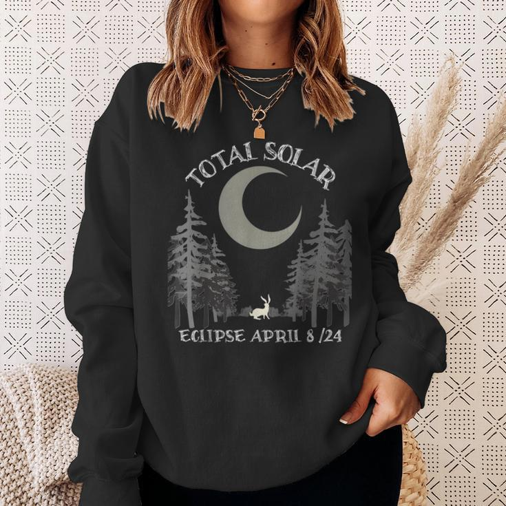 Eclipse 2024 Totality Path Us Total Solar Eclipse 2024 Sweatshirt Gifts for Her