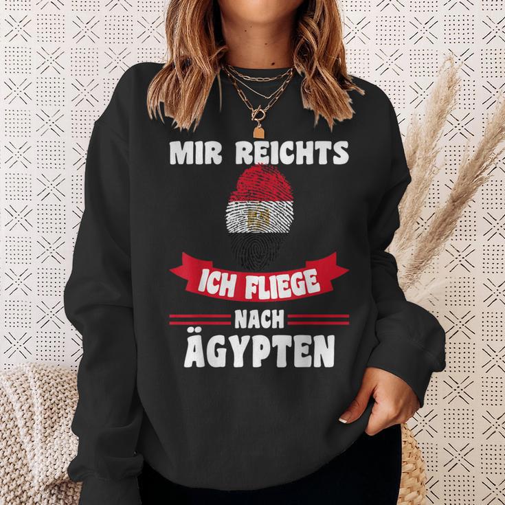 Egypt Flag Mir Reichts Ich Fliege Nach Egypt Sweatshirt Geschenke für Sie