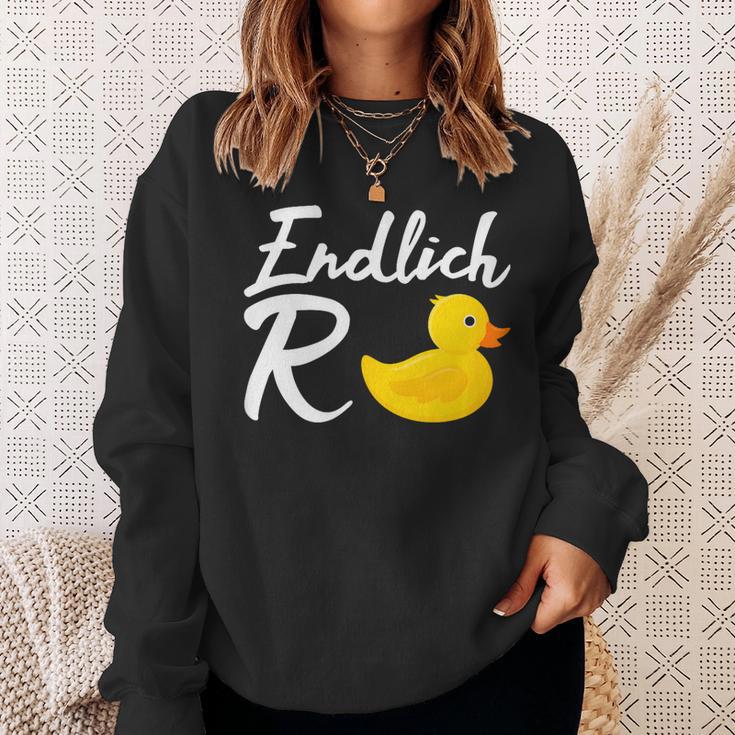 Endlich Retirement Sweatshirt Geschenke für Sie