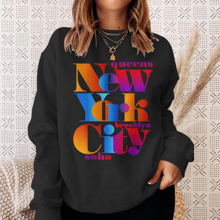 Enjoy Wear New York City Fashion Graphic New York City Sweatshirt Gifts for Her