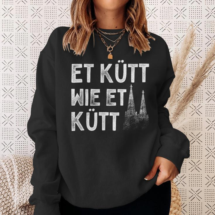 Et Kütt Wie Et Kütt Kölner Basic Law Kölsch Ich Liebe Köln S Sweatshirt Geschenke für Sie