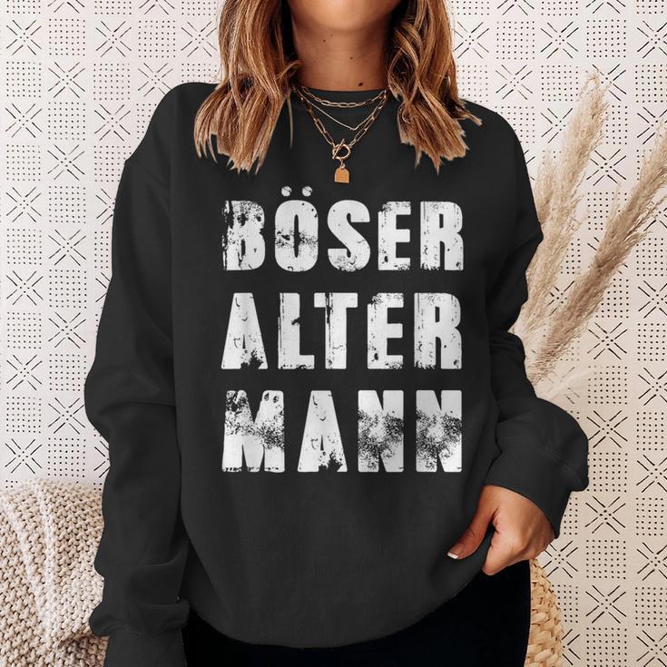 Evil Old Man Idea For Men Sweatshirt Geschenke für Sie