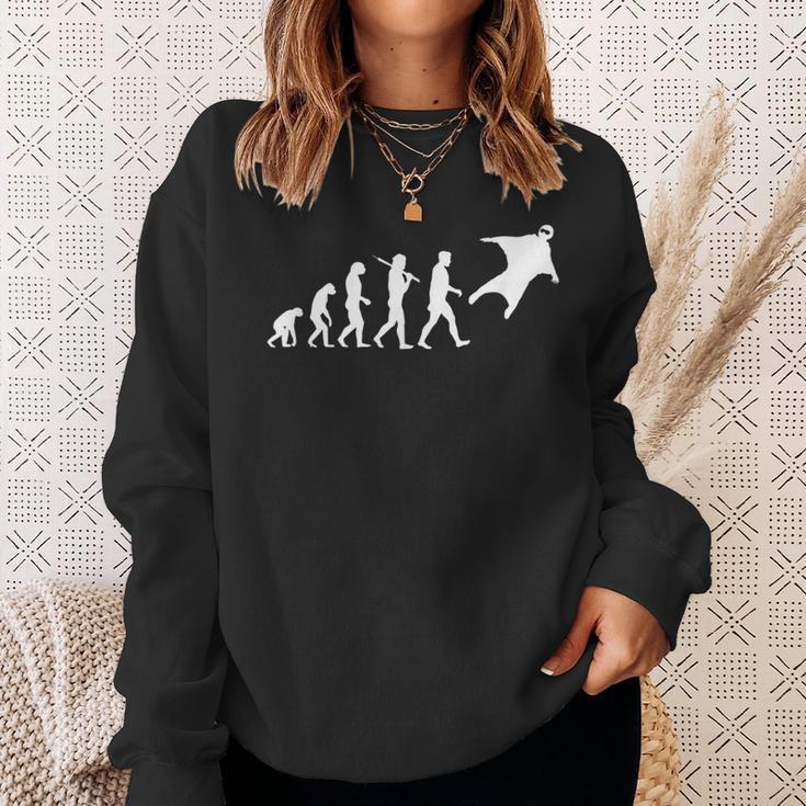 Evolution Wingsuit Flying Base Jumping Sweatshirt Gifts for Her