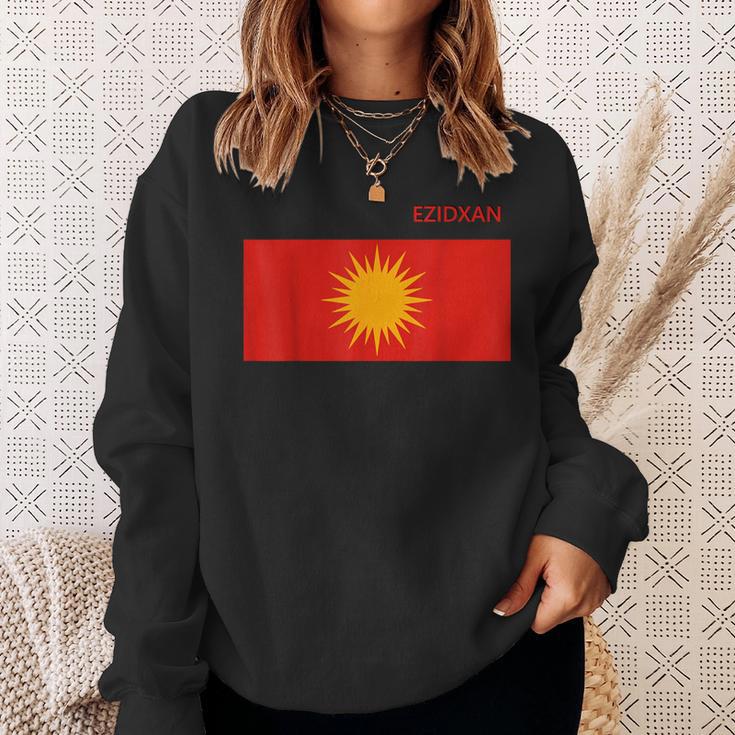 Ezidi Flag Yezidiintage Sweatshirt Geschenke für Sie