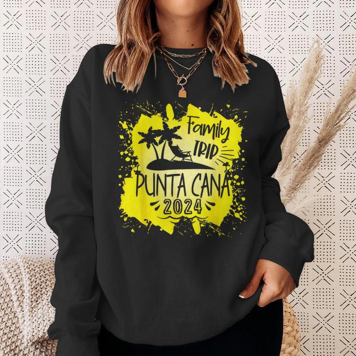 Family Trip Punta Cana 2024 Vacation Trip 2024 Matching Sweatshirt Gifts for Her