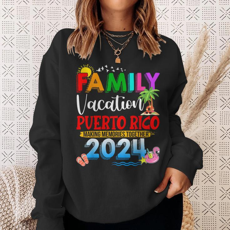 Family Vacation Puerto Rico 2024 Making Memories Together Sweatshirt Gifts for Her