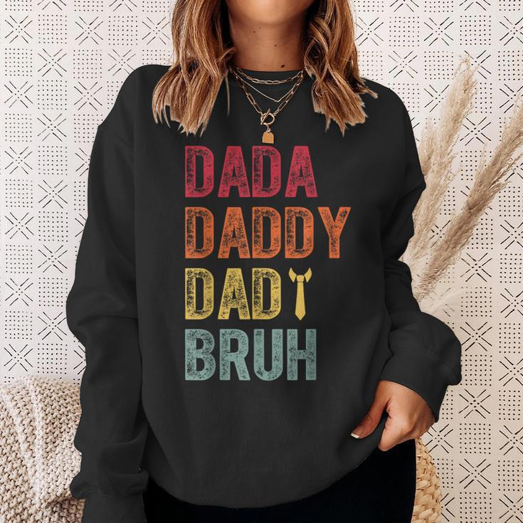 Father's Day Dada Daddy Dad Bruh Happy Father's Day For Men Sweatshirt Gifts for Her