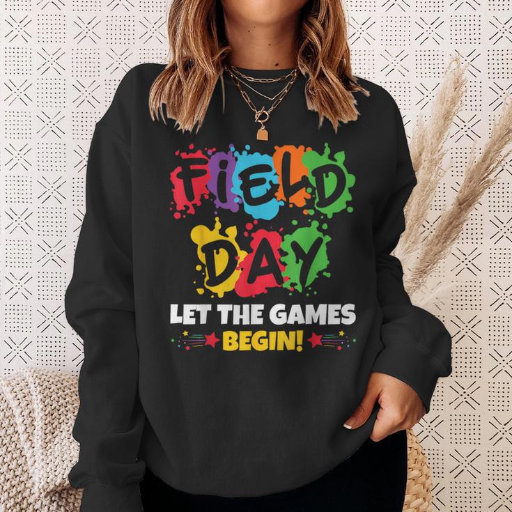 Field Day End Of School Year Game Day Fun Party Students Sweatshirt Gifts for Her