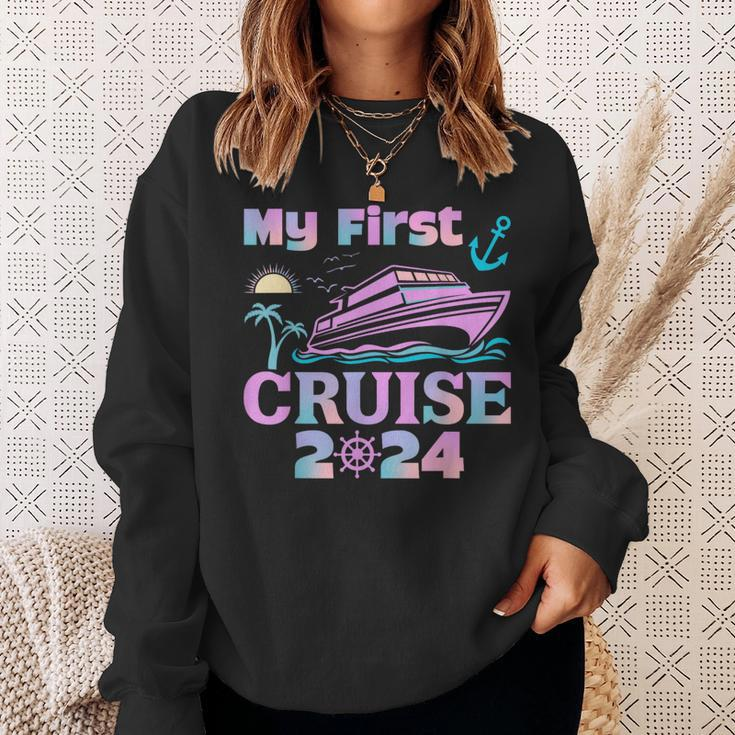 My First Cruise 2024 Matching Family Cruise Sweatshirt Gifts for Her