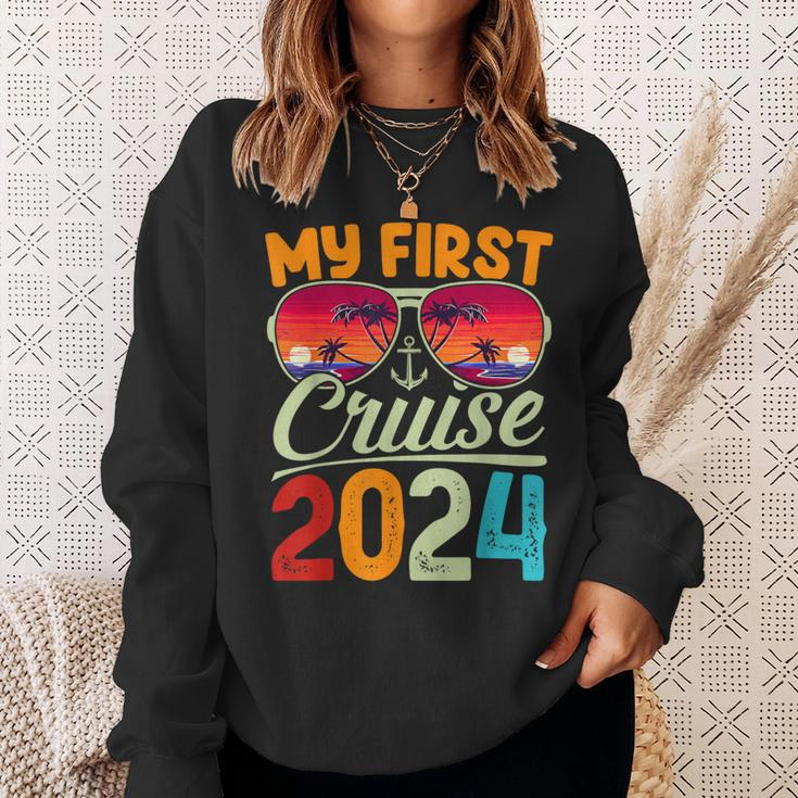 My First Cruise 2024 Cruise Vacation Trip Matching Sweatshirt Gifts for Her