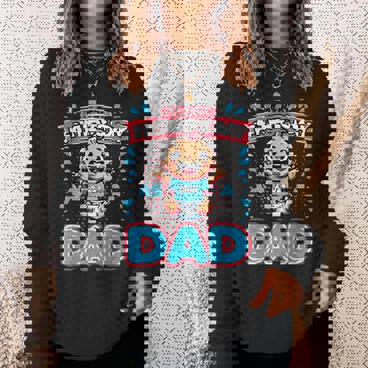My First Father's Day As A Dad Father's Day 2024 -Best Dad Sweatshirt Gifts for Her