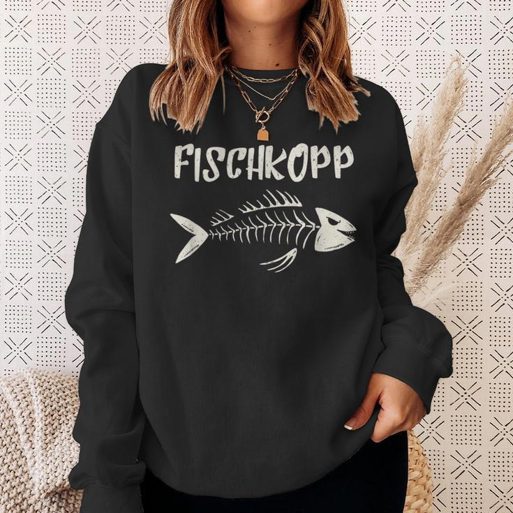 Fischkopp I Flat German Slogan Sweatshirt Geschenke für Sie
