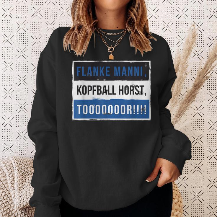 Flanke Manni Headball Horst Tooor Fan Outfit Hamburg Retro Sweatshirt Geschenke für Sie