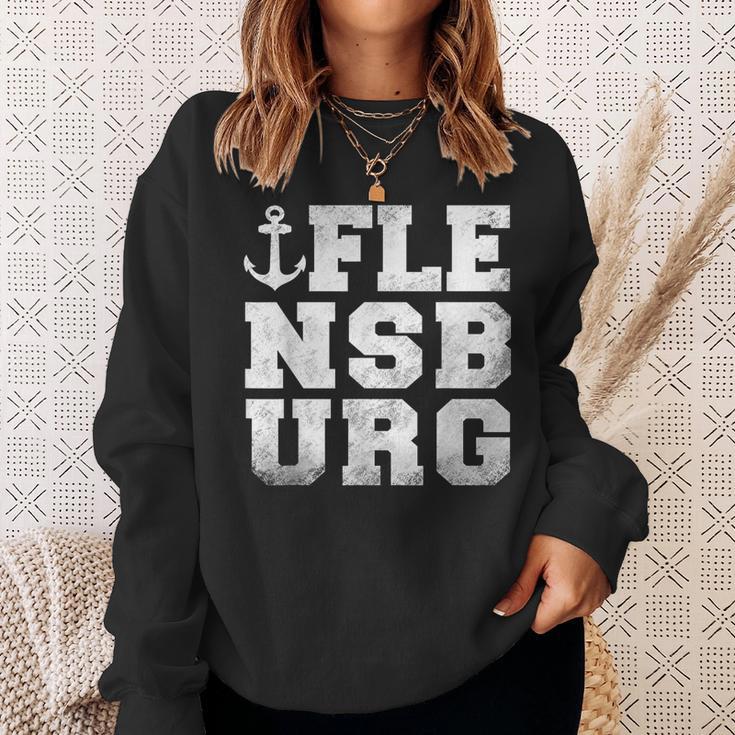 Flensburger Förde Flensburg Anchor Sweatshirt Geschenke für Sie