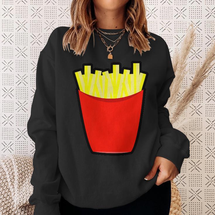 French Fry For The Love Of Fries Fry Sweatshirt Gifts for Her