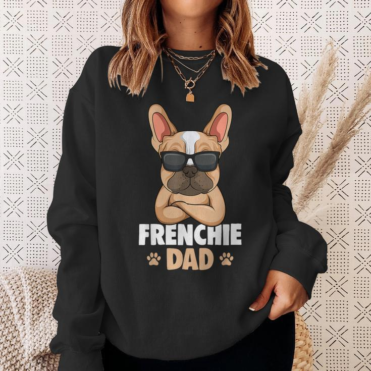 Frenchie Dad French Bulldog Dad Sweatshirt Geschenke für Sie