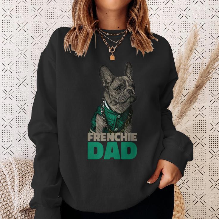 Frenchie Dad French Bulldog Dad Sweatshirt Geschenke für Sie