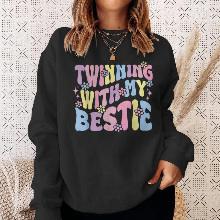 Friends Twinning With My Bestie Spirit Week Girls Sweatshirt Gifts for Her