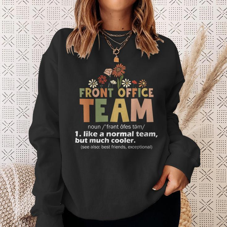 Front Office Squad Team For Administrative Assistants Sweatshirt Gifts for Her