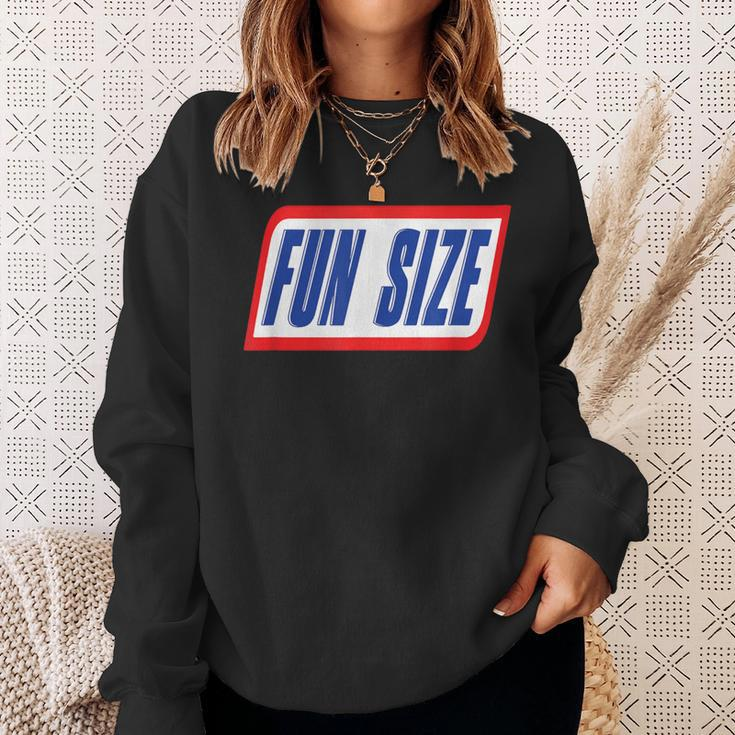 Fun Size Candy Bar Style Label Sweatshirt Gifts for Her