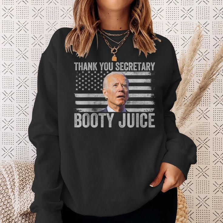 Anti-Biden Thank You Secretary Booty Juice Sweatshirt Gifts for Her