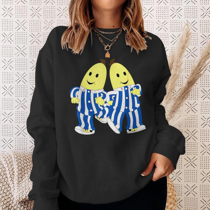 Bananas In Pajamas B1 B2 Cute Stars Sweatshirt Gifts for Her