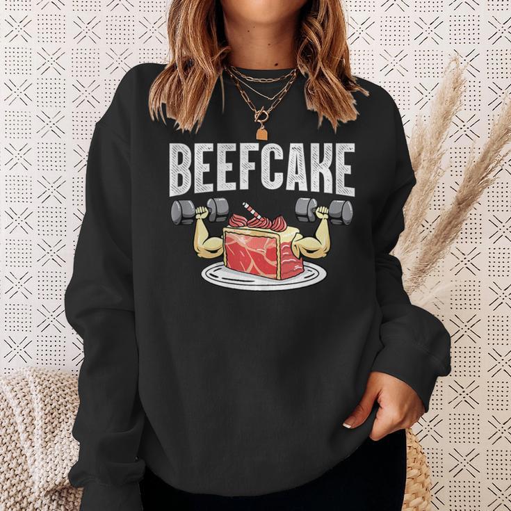 Beefcake Gym Workout Apparel Fitness Workout Sweatshirt Gifts for Her