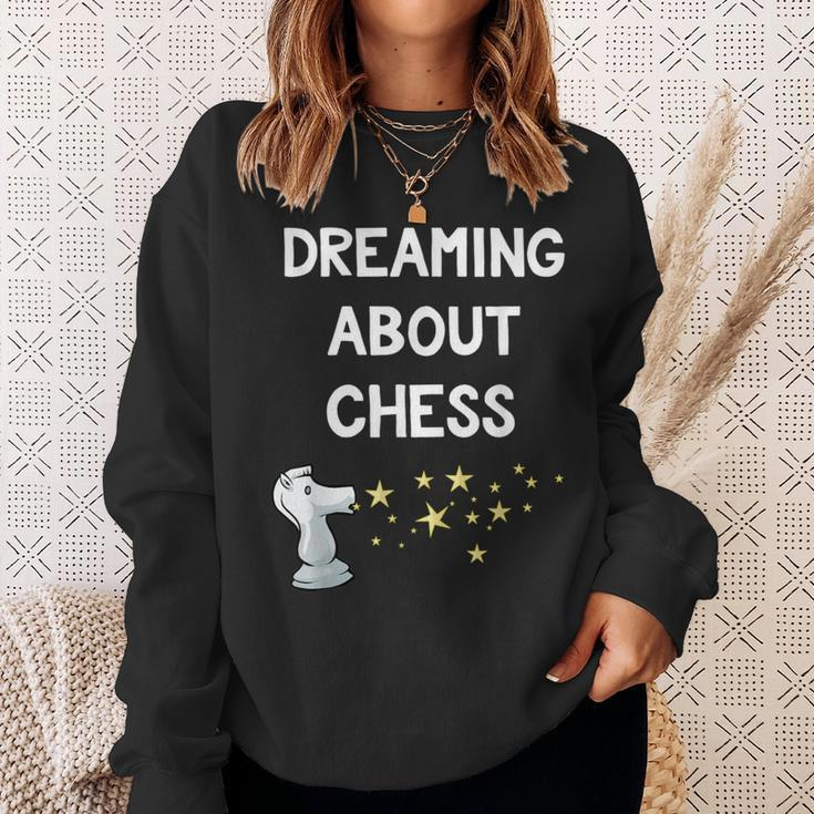 Chess Pajamas Chess Lover Sleeping Pjs Sweatshirt Gifts for Her