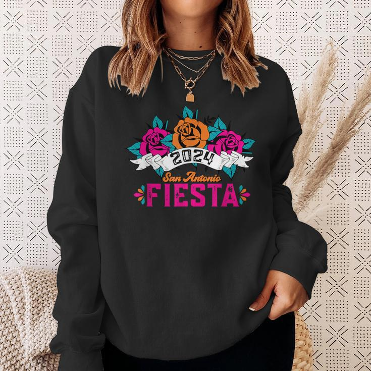 Cinco De Mayo Fiesta San Antonio 2024 Let's Fiesta Sweatshirt Gifts for Her