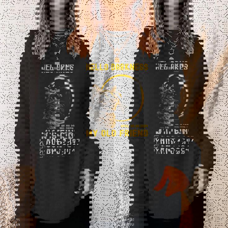 Eclipes QuoteEarth Day Cool For Solar Eclipes Sweatshirt Gifts for Her