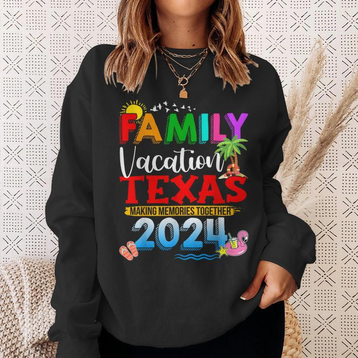Family Vacation Texas 2024 Making Memories Together Sweatshirt Gifts for Her